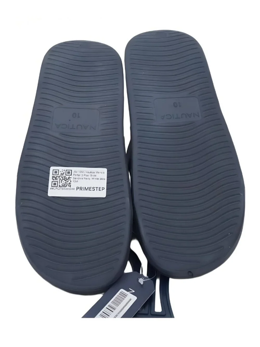 Nautica Porter 3 Pool Slide Men's Sandals Navy White 10M
